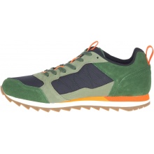 Merrell Sneaker Alpine Retro (Everyday Shoes, Mesh) Green Men